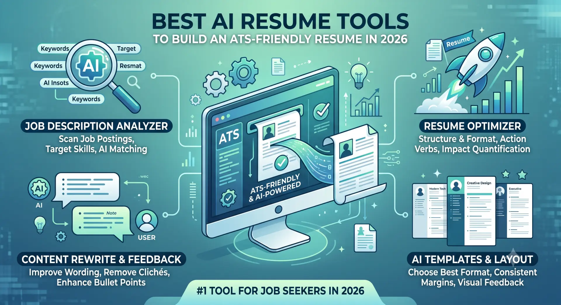 Best AI Resume Tools to Build an ATS-Friendly Resume in 2026